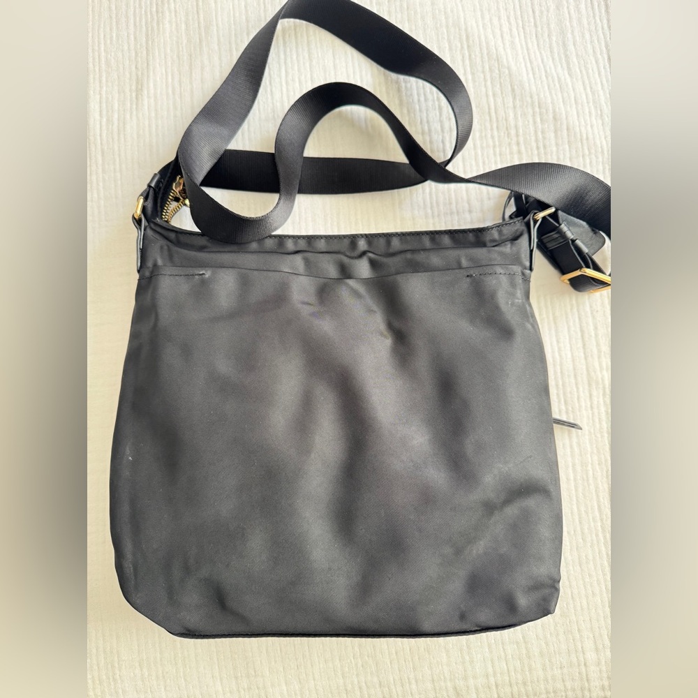 TUMI Voyageur Capri Black Crossbody Bag with Gold Hardware - Picture 9 of 16